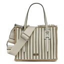 カルバンクライン レディース トートバッグ バッグ Modern Essentials Pieced Canvas Mini Tote Cerb White