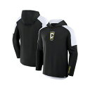 ファナティクス メンズ パーカー・スウェットシャツ アウター Men's Black Columbus Crew Red Card Transitional P...