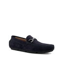 ブルーノマグリ メンズ スリッポン・ローファー シューズ Men's Taso Slip On Loafers Navy suede(4)