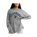 ゲームデイ レディース カットソー トップス Women's Gray Kentucky Wildcats Faded Wash Pullover Sweats...