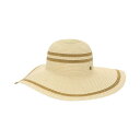 ラルフローレン レディース 帽子 アクセサリー Stripe Sun Hat Natural, Gold