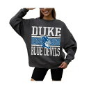 ゲームデイ レディース パーカー・スウェットシャツ アウター Women's Charcoal Duke Blue Devils Premium Fleece ...