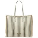 カルバンクライン レディース トートバッグ バッグ Modern Essentials Pieced Canvas Tote Cerb White