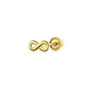 ブリング レディース ピアス&イヤリング アクセサリー Petite Minimalist Helix14K Yellow Gold Cartilage Ear...