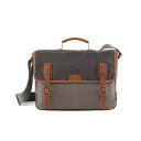 TSDブランド レディース ショルダーバッグ バッグ Mountain Wood Canvas Messenger Bag Gray