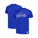 ミッチェル&ネス メンズ シャツ トップス Men's Royal Kentucky Wildcats Elite Script T-Shirt Royal