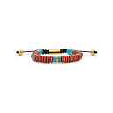 ブリング レディース ブレスレット・バングル・アンクレット アクセサリー Natural Stone Chakra Bolo Bracelet Adjustab...