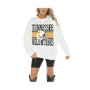 ゲームデイ レディース カットソー トップス Women's White Tennessee Volunteers Fair Catch Pullover Sweatshirt White
