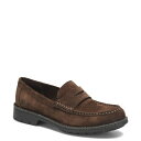 ボーン メンズ スリッポン・ローファー シューズ Men's Langley Suede Leather Slip On Penny Loafers Dark ...