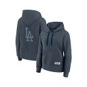 ファナティクス レディース カットソー トップス Women's Blue Los Angeles Dodgers Elements Future Ground Subtle Tonal Pullover Hoodie Blue