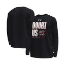アンダーアーマー メンズ シャツ トップス Men's Black South Carolina Gamecocks March Madness Unity Long Sleeve T-Shirt Black