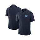 ジョーダン メンズ シャツ トップス Men's Navy North Carolina Tar Heels Primetime Victory Primary Logo Performance Polo Shirt Navy