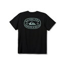 クイックシルバー メンズ シャツ トップス Men's Western Lock Short Sleeve T-Shirt Black(4)