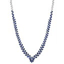 エフィー コレクション レディース ネックレス・チョーカー・ペンダントトップ アクセサリー EFFY Sapphire (12-1/5 ct. t.w.) & ...