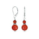ブリング レディース ピアス&イヤリング アクセサリー Natural Stones Boho Bali Milgrain Edged Beaded Ronde...