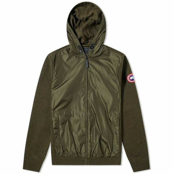 カナダグース メンズ パーカー・スウェットシャツ アウター Canada Goose Windbridge Hoody Green