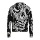 【送料無料】 マックイーン メンズ ニット&セーター アウター Sweaters Black
