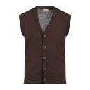 【送料無料】 アルテア メンズ カーディガン アウター Cardigans Brown