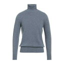 【送料無料】 マロ メンズ ニット&セーター アウター Turtlenecks Blue