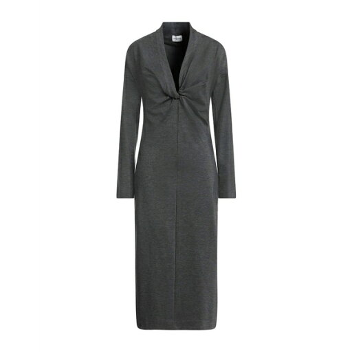 【送料無料】 パロッシュ レディース ワンピース トップス Midi dresses Grey 【送料無料】 パロッシュ レディース ワンピース トップス Midi dresses Grey