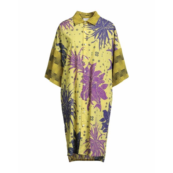 【送料無料】 ピエール・バルマン レディース ワンピース トップス Midi dresses Yellow