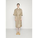 リバティーン リバティーン レディース ワンピース トップス AID - Shirt dress - taupe check