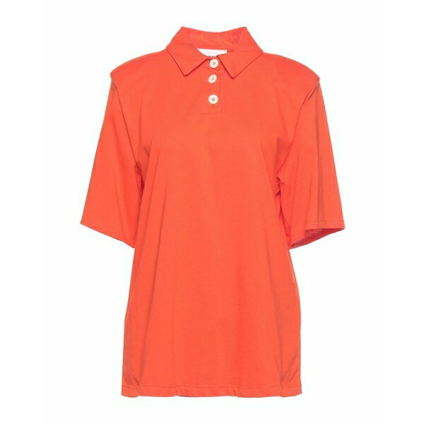 SOLOTRE ソロトレ ポロシャツ トップス レディース Polo shirts Orange