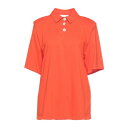 SOLOTRE ソロトレ ポロシャツ トップス レディース Polo shirts Orange