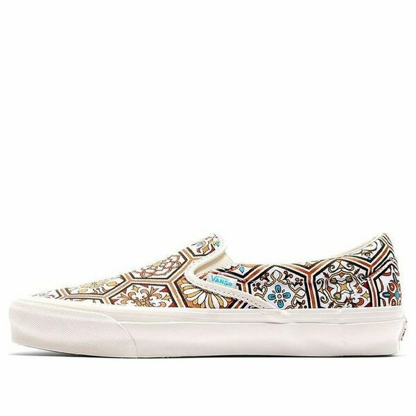 Vans バンズ メンズ スニーカー 【Vans KITH x Classic Slip-On 'Brown Moroccan Pattern' VN0A45JK2CN】 サイズ US_8(26.0cm)
