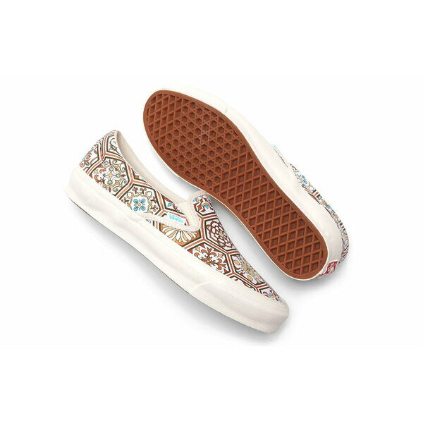 Vans バンズ メンズ スニーカー 【Vans KITH x Classic Slip-On 'Brown Moroccan Pattern' VN0A45JK2CN】 サイズ US_8(26.0cm)