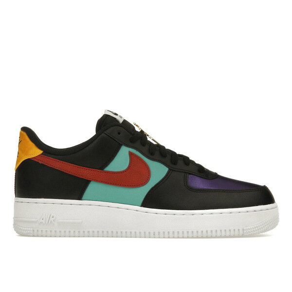 Nike ナイキ メンズ スニーカー 【Nike Air Force 1 Low LV8 NBA x WNBA】 サイズ US_11(29.0cm) Black/Washed Teal/Court Purple/Gym Red(4)