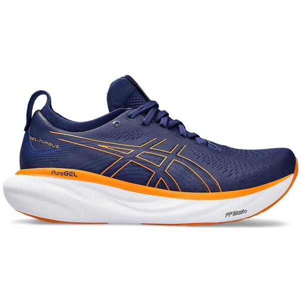 ASICS アシックス メンズ スニーカー 【ASICS Gel-Nimbus 25 Deep Ocean Bright Orange】 サイズ US_11(29.0cm) Deep Ocean/Bright Orange