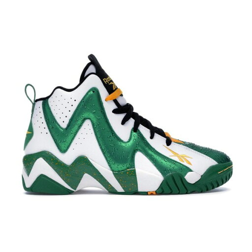 Reebok リーボック メンズ スニーカー 【Reebok Kamikaze II Sonics】 サイズ US_10.5(28.5cm) White/Green-Yellow-Black Reebok リーボック メンズ スニーカー 【Reebok Kamikaze II Sonics】 サイズ US_10.5(28.5cm) White/Green-Yellow-Black