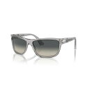 ペルソル レディース サングラス&アイウェア アクセサリー Unisex Sunglasses, Po3342S Transparent Gray