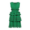 VANESSA SCOTT ヴァネッサ スコット ワンピース トップス レディース Short dresses Green