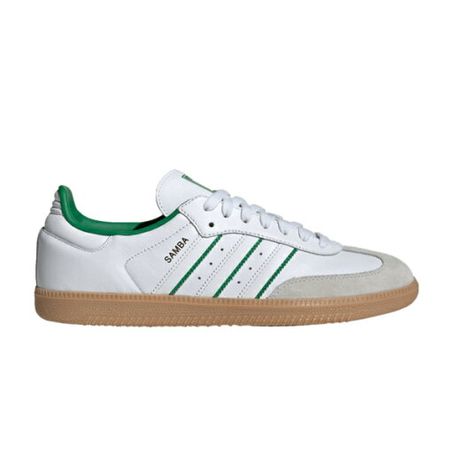 adidas アディダス メンズ スニーカー 【Samba OG 'Cloud White Green'】 サイズ US_10.5(28.5cm) adidas アディダス メンズ スニーカー 【Samba OG 'Cloud White Green'】 サイズ US_10.5(28.5cm)