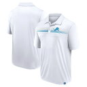 ファナティクス メンズ ポロシャツ トップス Detroit Lions Fanatics Branded Victory For Us Interlock Polo White