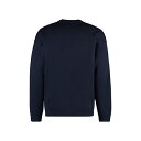 ドロール・ド・ムッシュ メンズ パーカー・スウェットシャツ アウター Slogan Fleurs Merino Wool Crew-neck Sweater blue