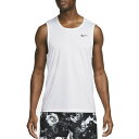 ナイキ メンズ シャツ トップス Nike Men's Dri-FIT Ready Fitness Tank Top White