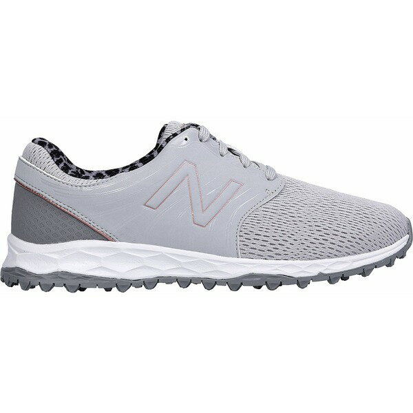 ニューバランス レディース ゴルフ スポーツ New Balance Womens Fresh Foam Breathe Golf Shoes Light Grey