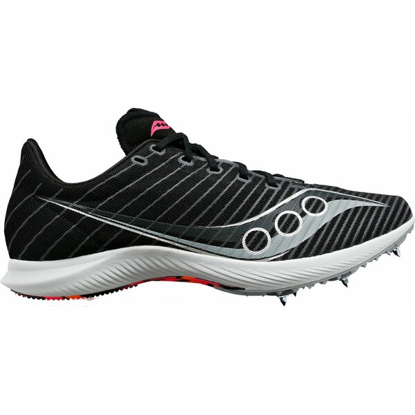 サッカニー レディース 陸上 スポーツ Saucony Women's Velocity MP Track and Field Shoes Black/Red