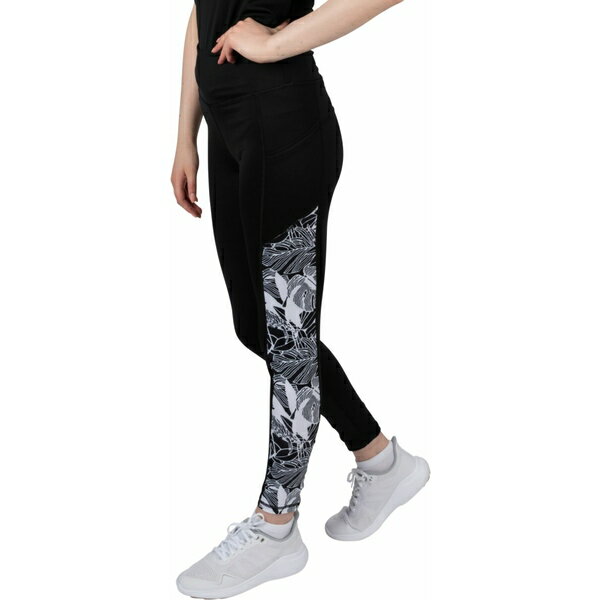 ʥ󥷡ڥ ǥ 奢ѥ ܥȥॹ Nancy Lopez Women's Power Golf Leggings Black/White