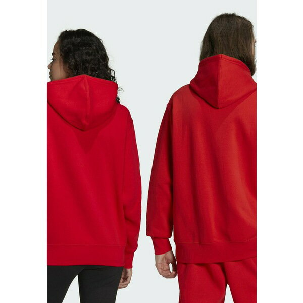 アディダスオリジナルス レディース パーカー・スウェットシャツ アウター Hoodie - red