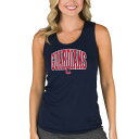 RZvgX|[c fB[X TVc gbvX Cleveland Guardians Concepts Sport Women's Marathon Racerback Tank Top Navy