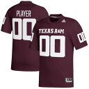 アディダス メンズ ユニフォーム トップス Texas A&M Aggies adidas PickAPlayer NIL Replica Football Jersey Maroon 1