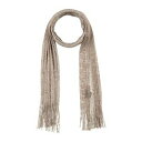 【送料無料】 ミッソーニ レディース マフラー・ストール・スカーフ アクセサリー Scarves Beige
