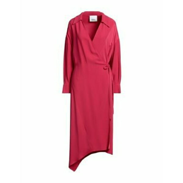 【送料無料】 エリカ・カヴァリーニ レディース ワンピース トップス Midi dresses Pink
