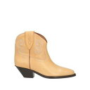 【送料無料】 イザベル マラン レディース ブーツ シューズ Ankle boots Beige