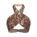 【送料無料】 エルマンノ シェルヴィーノ レディース Tシャツ トップス Tops Metallic