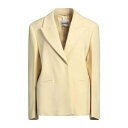 【送料無料】 ジル・サンダー レディース ジャケット&ブルゾン アウター Blazers Yellow